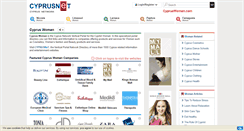 Desktop Screenshot of cypruswoman.com